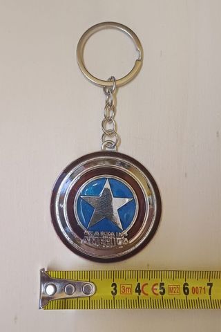 Llavero Capitán América Marvel Metal