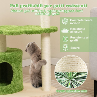 Albero per Gatti da 97 CM, Albero Tiragraffi per G