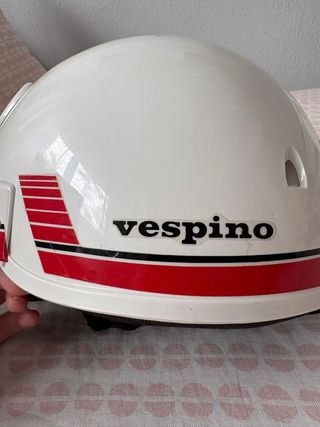 Casco Vespino Blanco