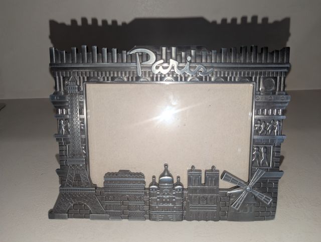 Marco de fotos París Torre Eiffel Notre Dame