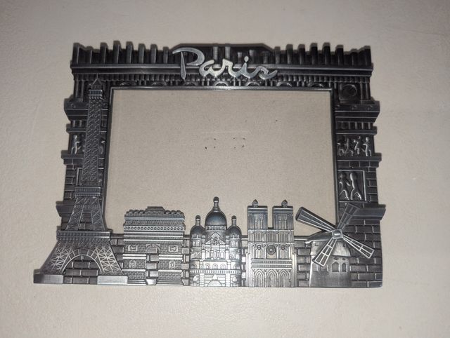 Marco de fotos París Torre Eiffel Notre Dame