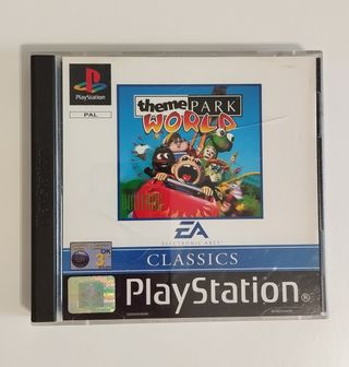 Theme Park World PS1 PAL