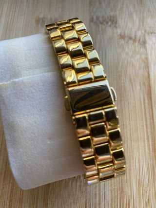 Reloj Exactime Mujer Dorado y Blanco