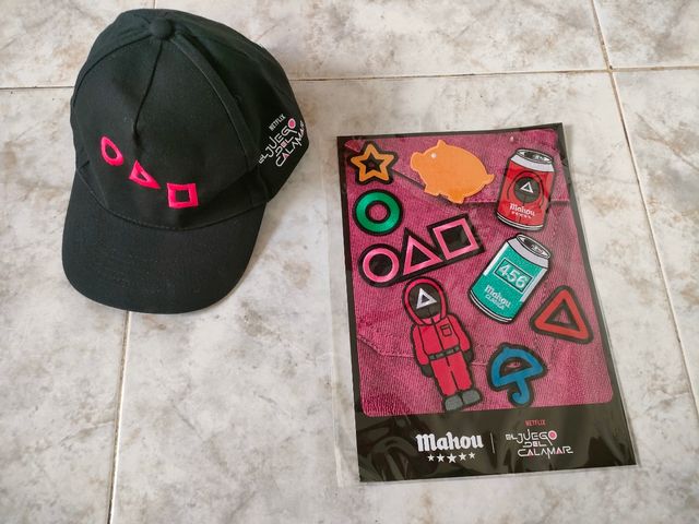 Cappello e toppe El Juego del Calamar