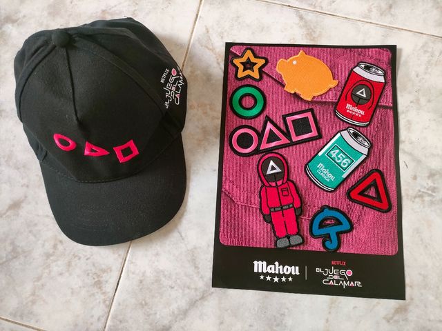 Cappello e toppe El Juego del Calamar