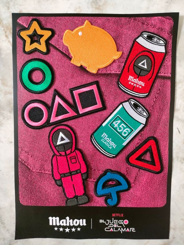 Cappello e toppe El Juego del Calamar