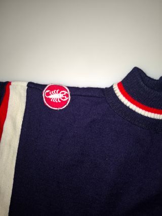 Maillot Castelli de lana Años 70
