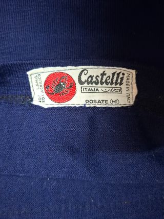 Maillot Castelli de lana Años 70