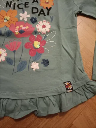 Maglietta bambina Boboli NUOVO