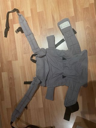 Mochila portabebés Manduca gris