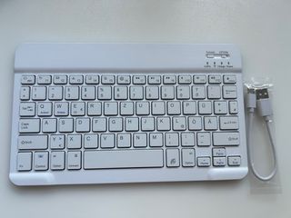 Teclado Inalámbrico QWERTZ Blanco