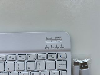 Teclado Inalámbrico QWERTZ Blanco