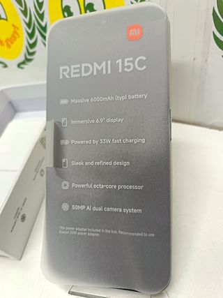 Xiaomi Redmi 15C 4GB A ESTRENAR!!!