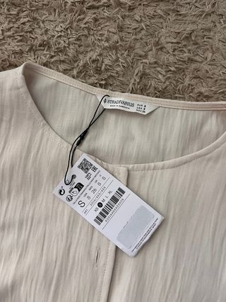 Chaleco botones Stradivarius Talla S
