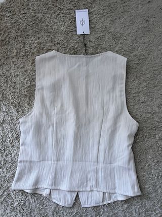 Chaleco botones Stradivarius Talla S
