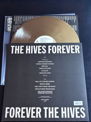 The Hives Forever The Hives Vinilo dorado LP rock