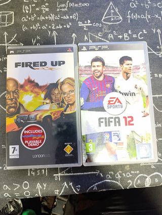 2 Juegos PSP: Fired Up y FIFA 12