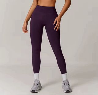 Leggings térmicos invierno athleisure beige