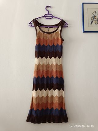 Vestido de punto Stradivarius Talla S