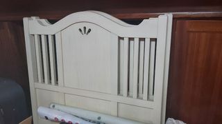 Cabecero de madera para cama de 90