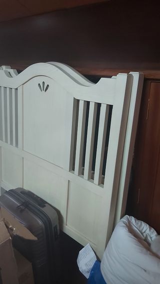 Cabecero de madera para cama de 90