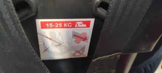 Silla coche 18-25kg