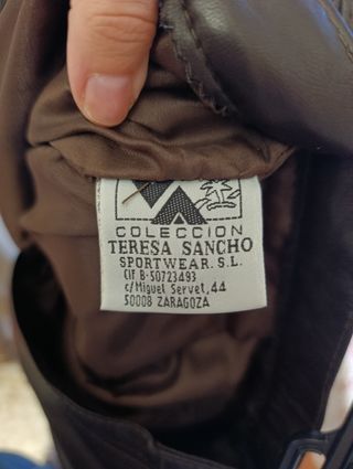 Pantalón de piel negro
