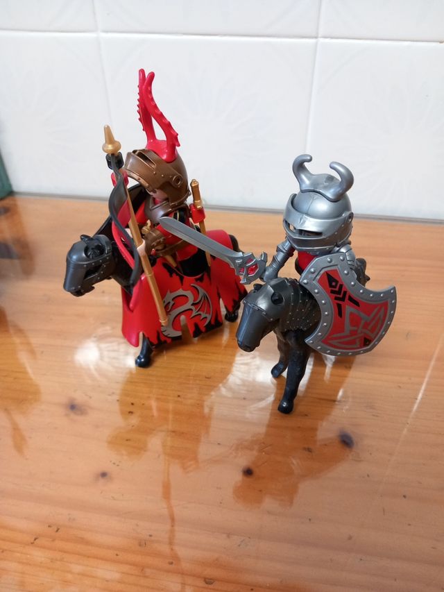 Playmobil 6  Caballeros a caballo
