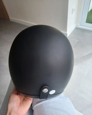 Casco Moto Negro Talla M