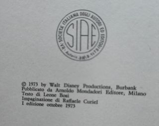 Walt Disney fiabe 1973