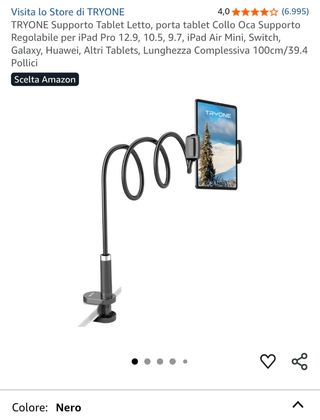Supporto Tablet/iPad/Smartphone TRYONE