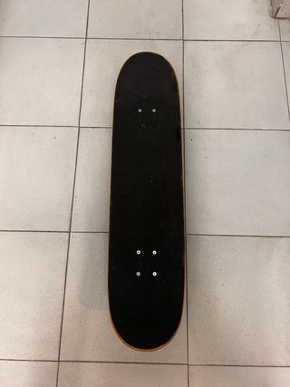Skate Oxelo Blanco Diseño Negro