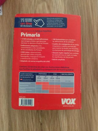 Diccionario de Primaria (Spanish Edition)