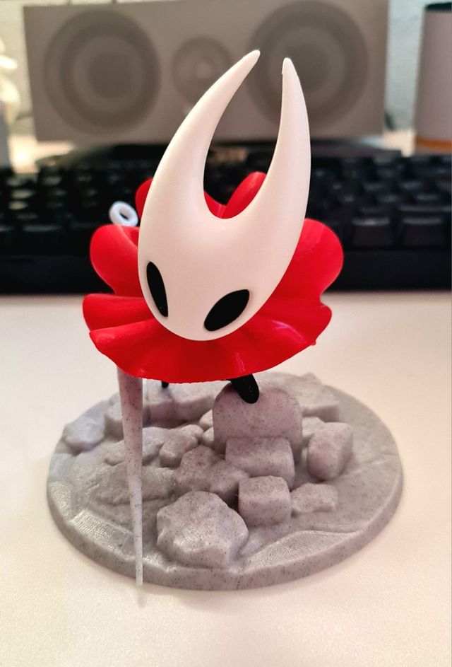Figura Hornet Hollow Knight Silksong Impresa 3D