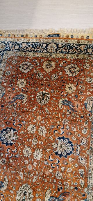 Tappeto di seta design Hereke