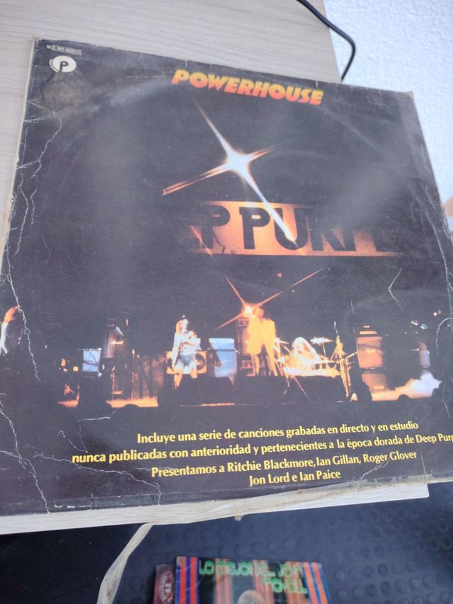 Disco Vinilo Powerhouse Deep Purple