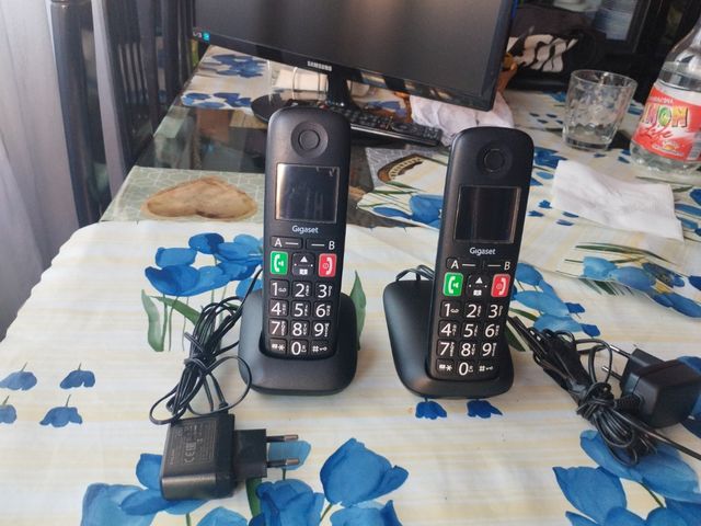 Teléfonos Inalámbricos Gigaset Negros (2 Unidades)