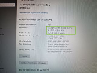 Portátil 17 MSI Apache PRO i7 32Gb GTX1070