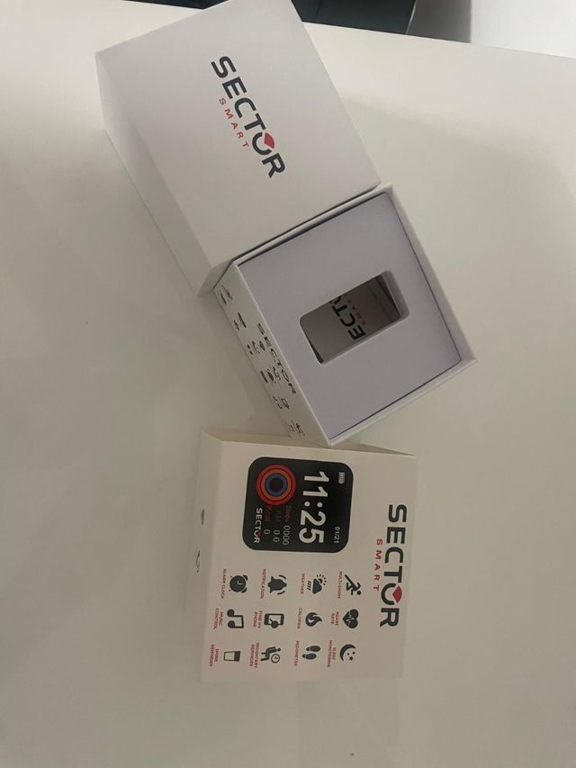 Smartwatch Sector Smart nero/argento