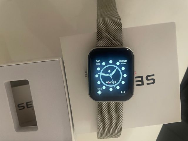 Smartwatch Sector Smart nero/argento