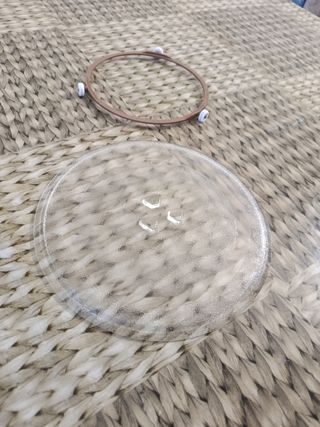 Plato giratorio microondas