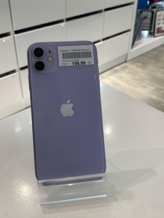 iPhone 11 128GB Lila Batería 100%