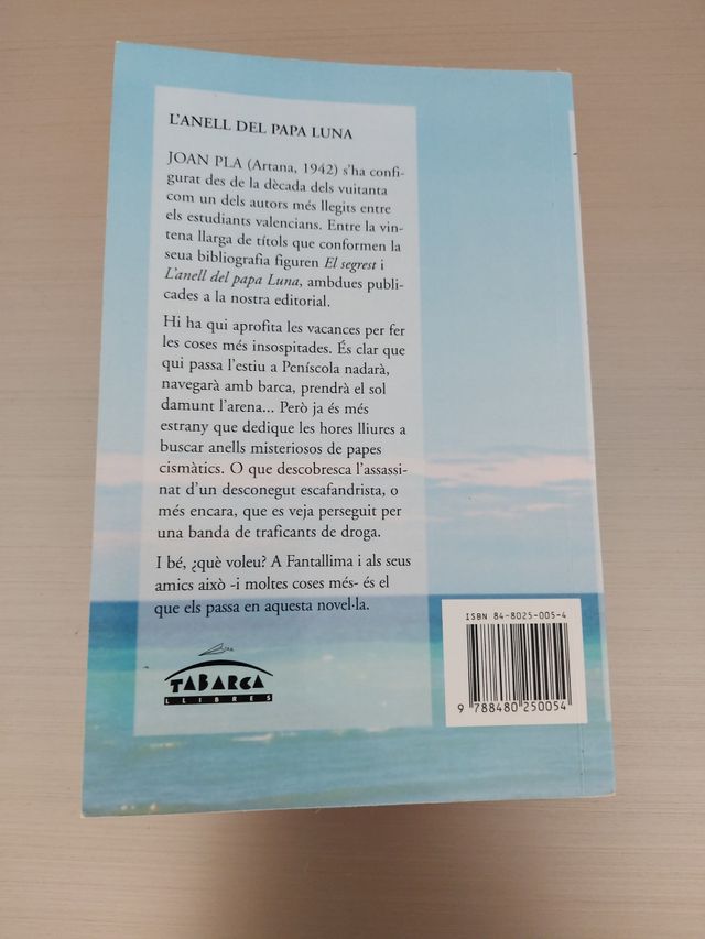 L'ANELL DEL PAPA LUNA (juvenil)