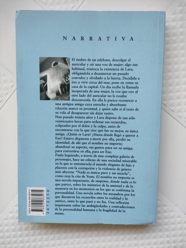 El nombre no importa (Spanish Edition)