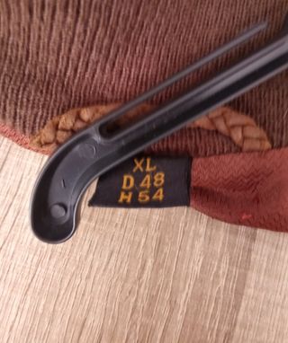 (XL) Chaqueta vintage de manga larga marrón