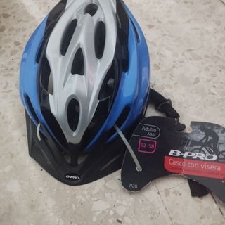 Casco B-PRO Adulto Azul/Gris Talla 52-58