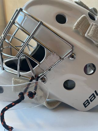 Casco Portero Hockey Bauer Blanco