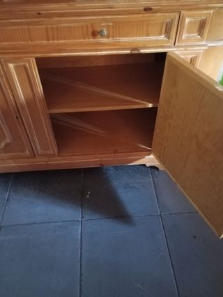 Aparador de madera para salón o comedor