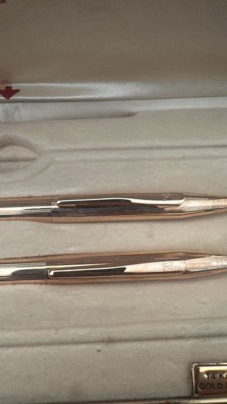 Lote Bolígrafos Cross y Parker
