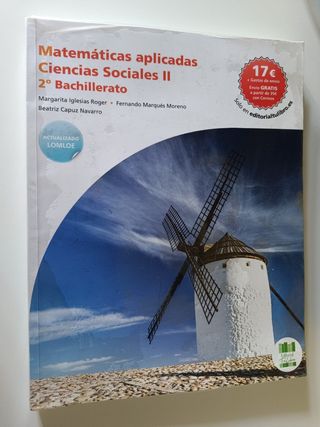 Matemáticas aplicadas Ciencias Sociales II